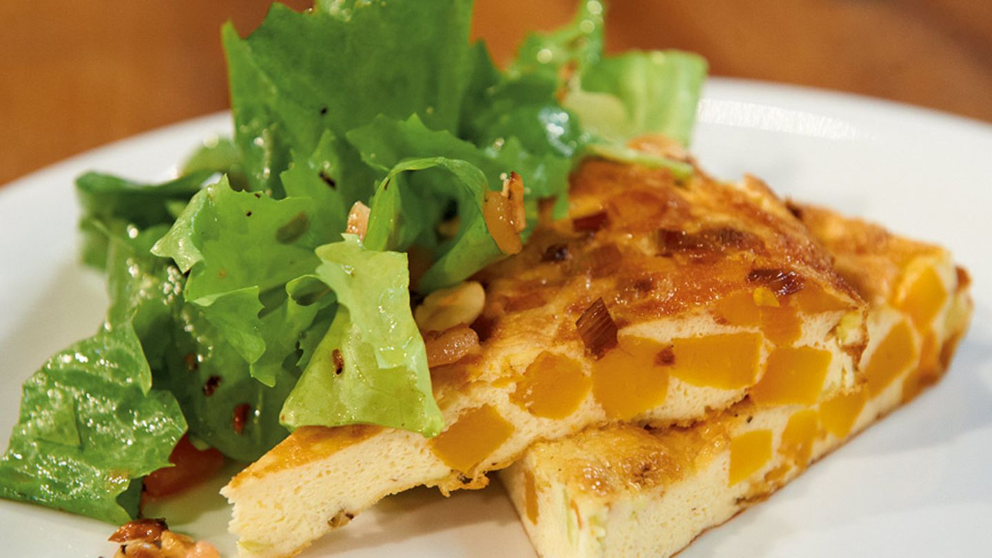 Kürbis-Frittata Rezept