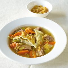 Rinder-Maultaschen-Suppe