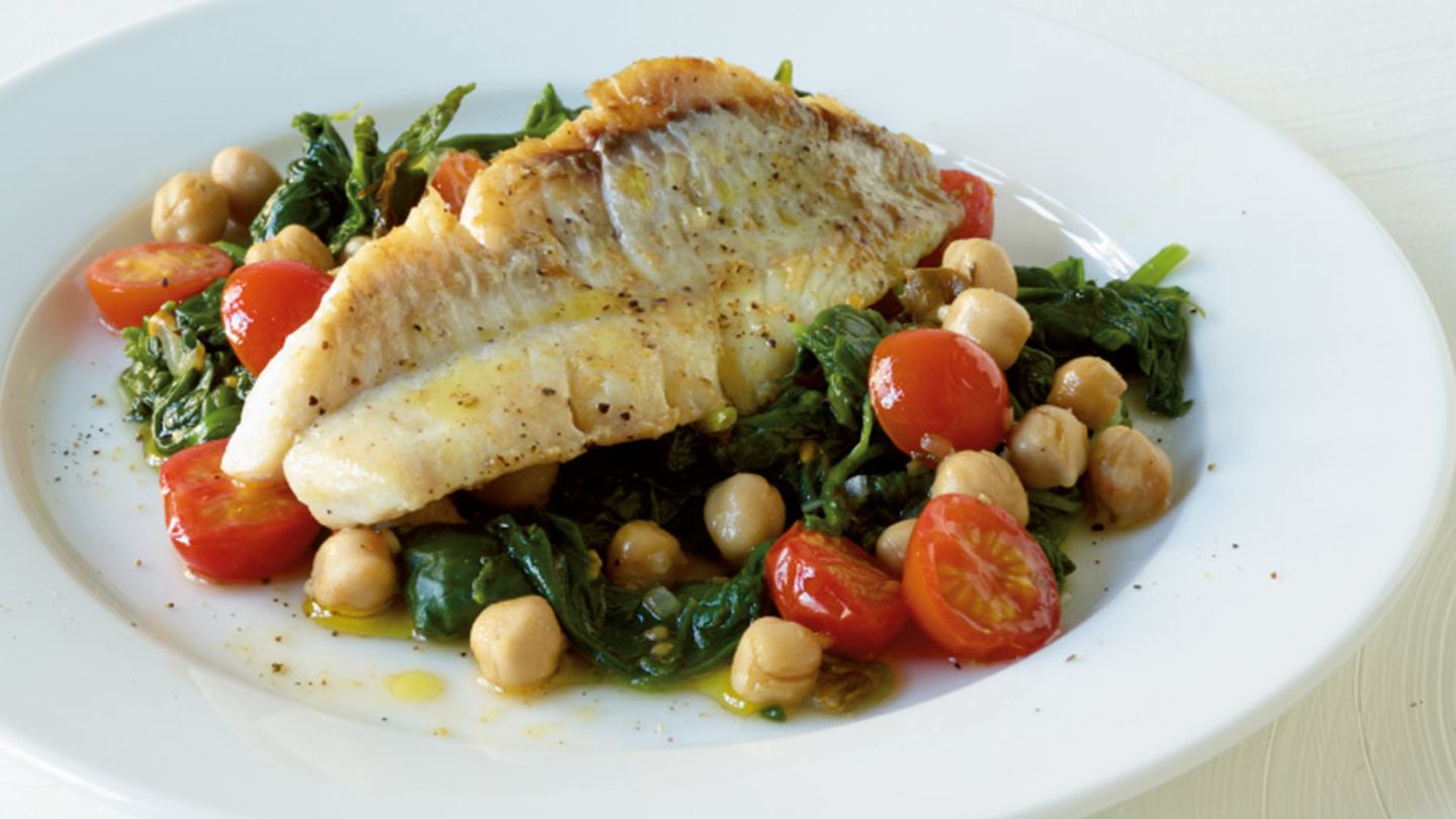 Rotbarsch mit Spinat Rezept