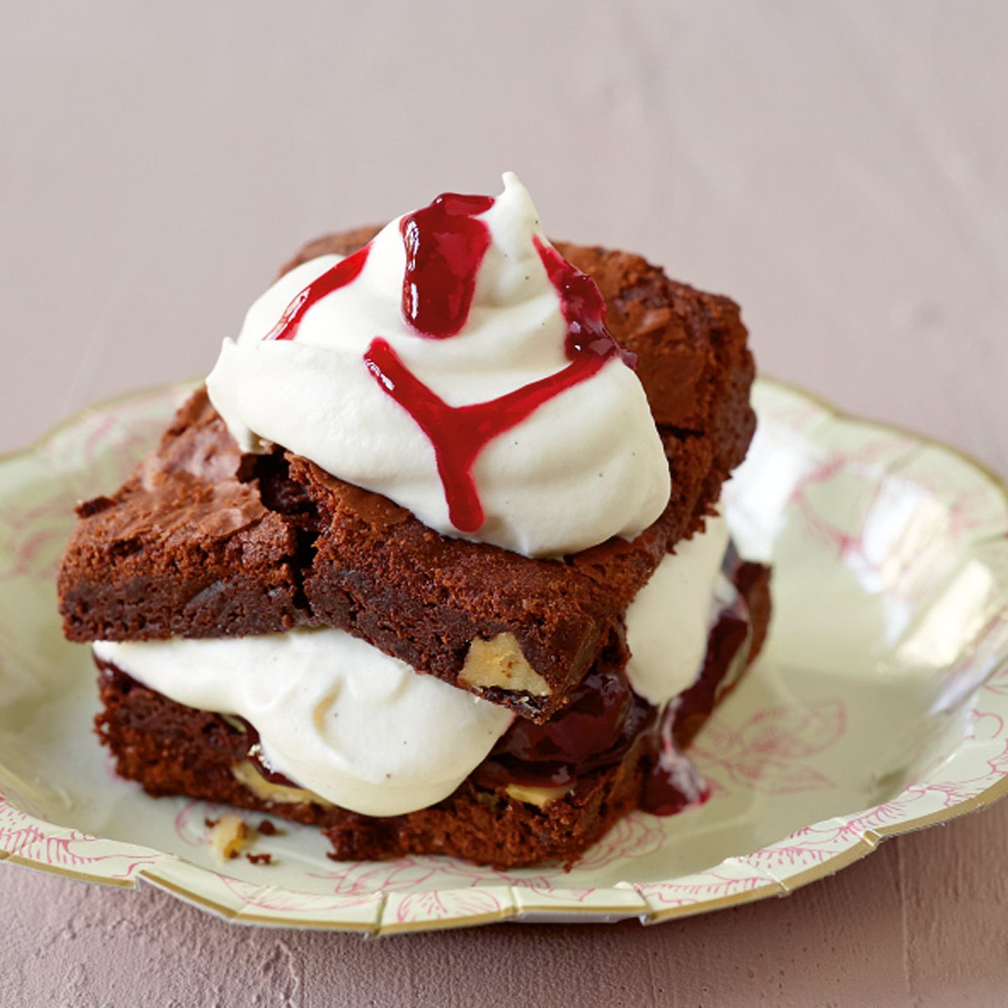 Schwarzwälder Brownies