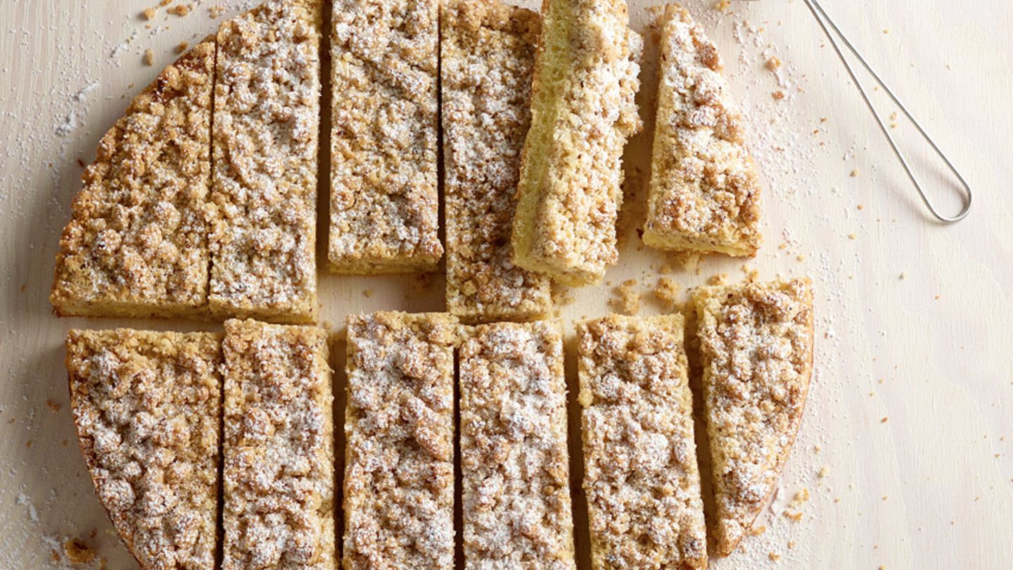 Haselnuss-Streuselkuchen Rezept
