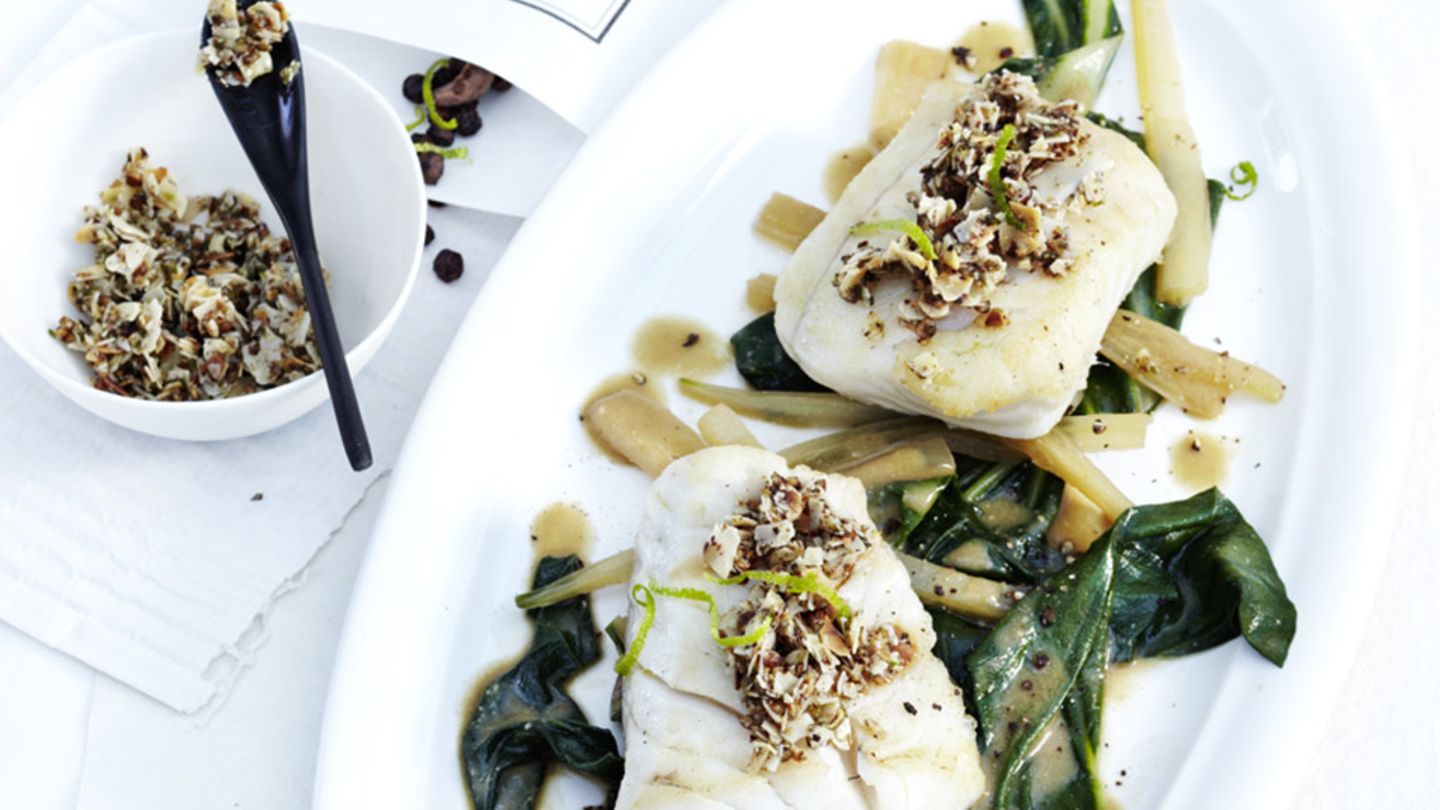 Zander mit Mandel-Limetten-Gewürzmix Rezept