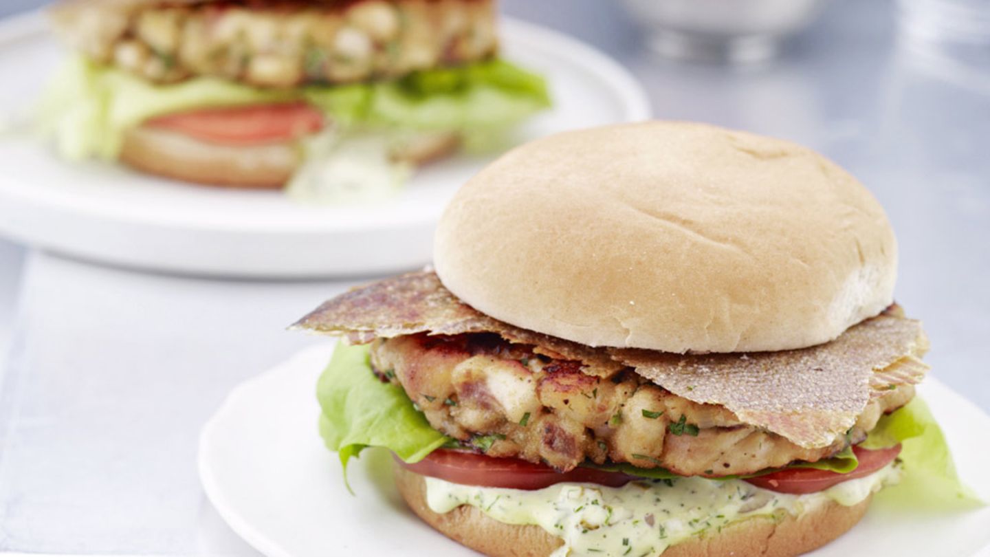 Forellen-Burger Rezept