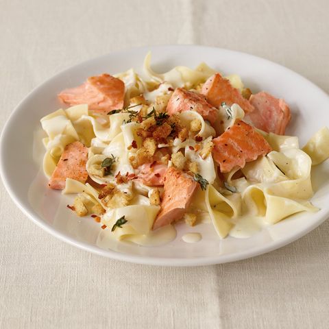 Lachs-Pasta