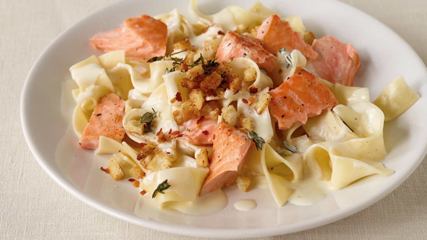 Lachs-Pasta Rezept