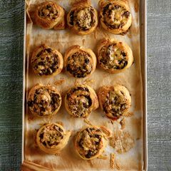Spinatschnecken