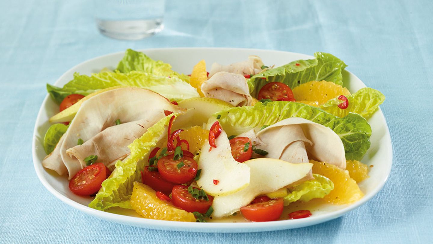 Bunter Wintersalat Rezept