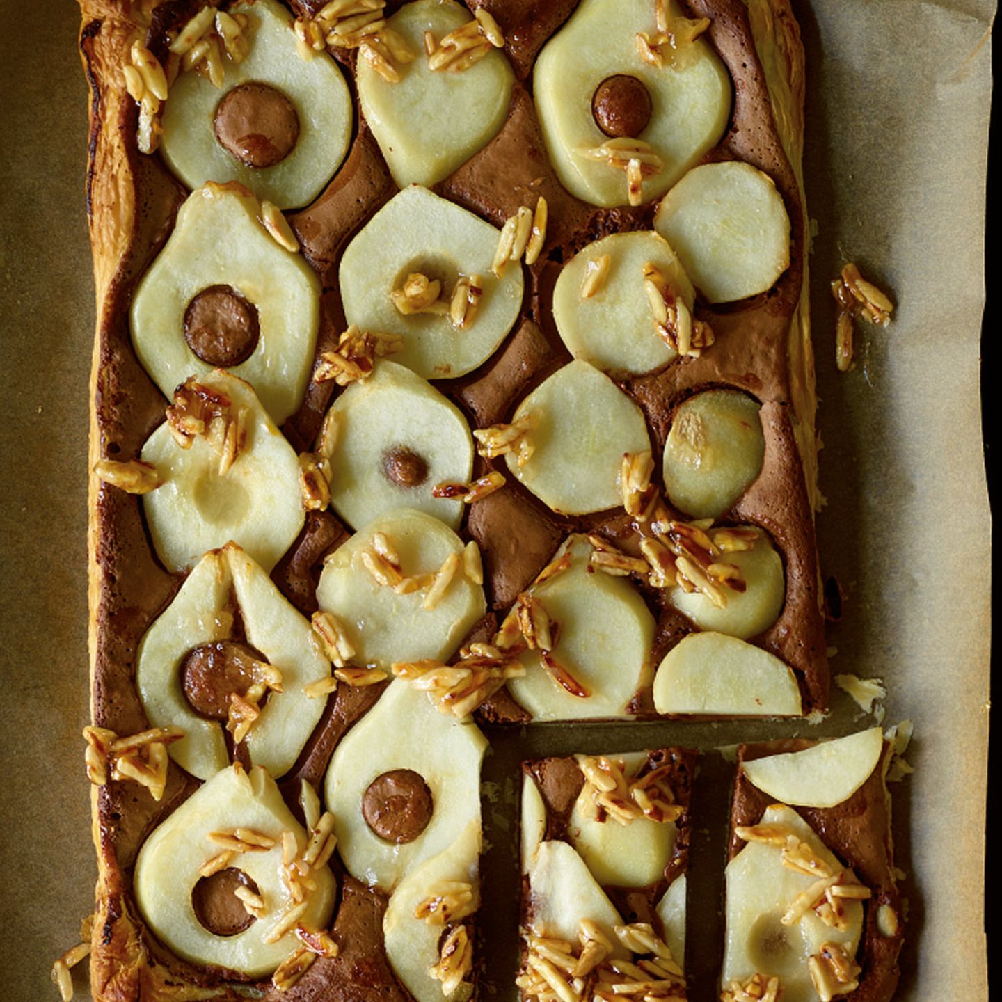 Birnen-Schoko-Schnitte