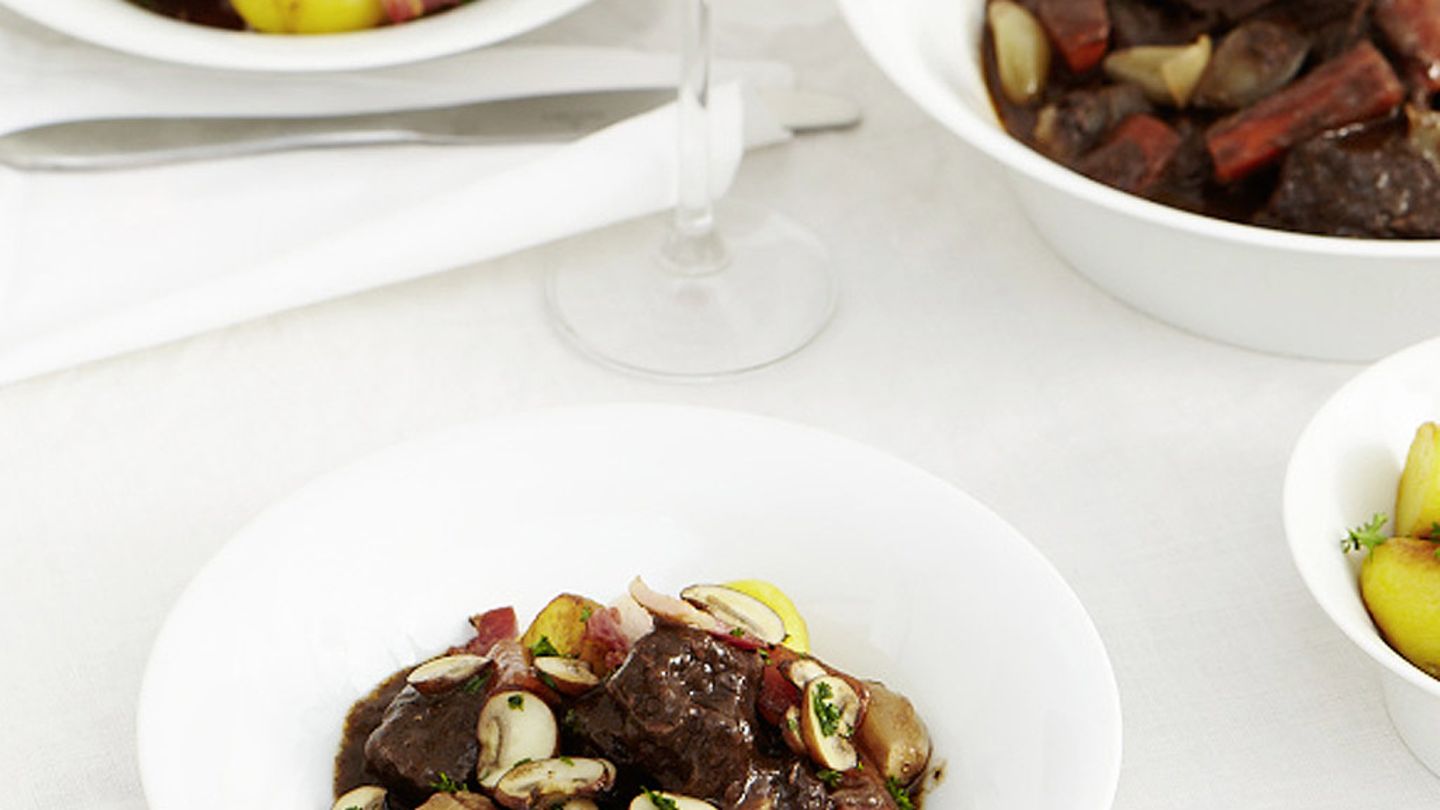 Boeuf bourguignon Rezept