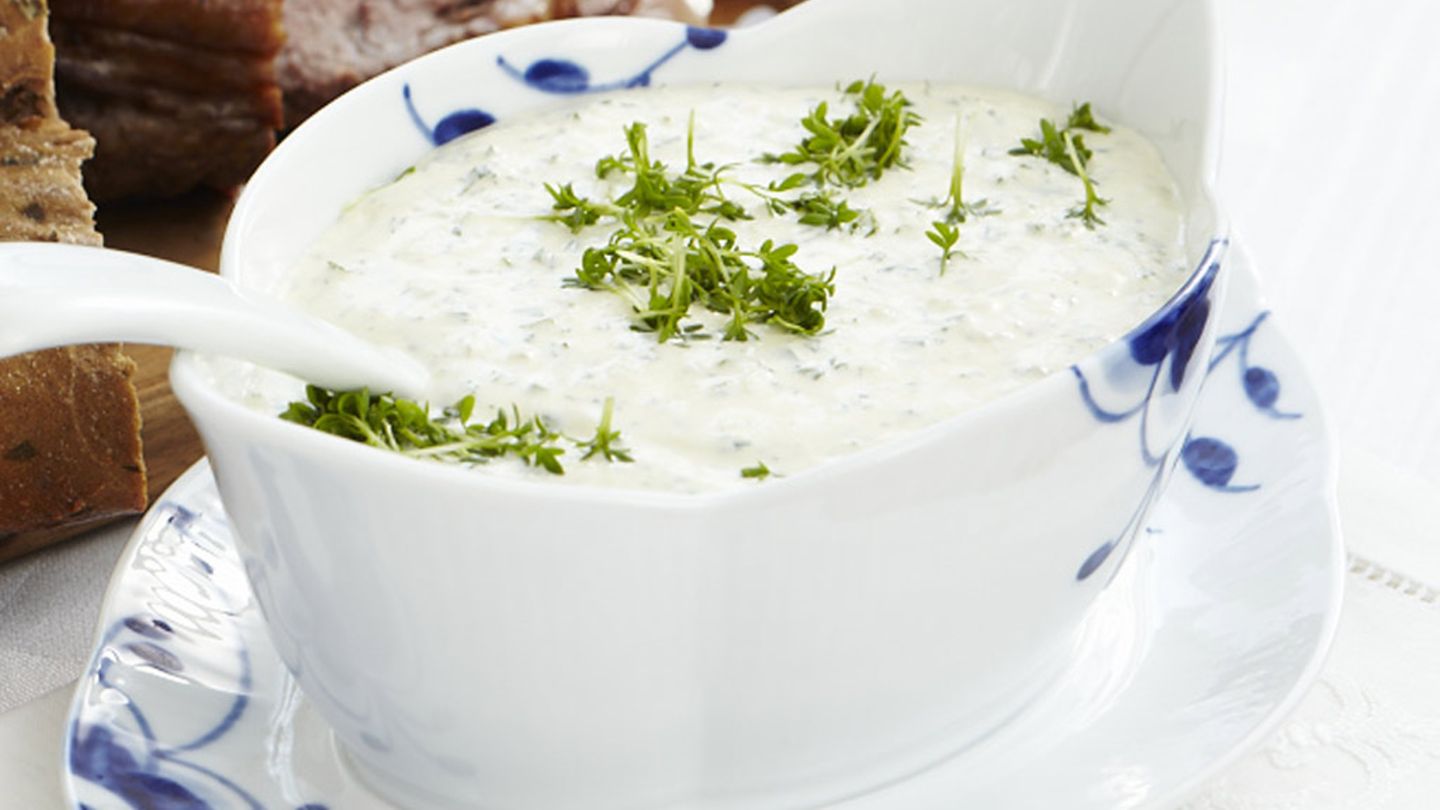 Kräutersauce mit Meerrettich Rezept