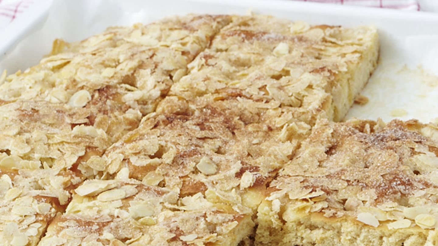 Butterkuchen mit Mandeln Rezept - [ESSEN UND TRINKEN]