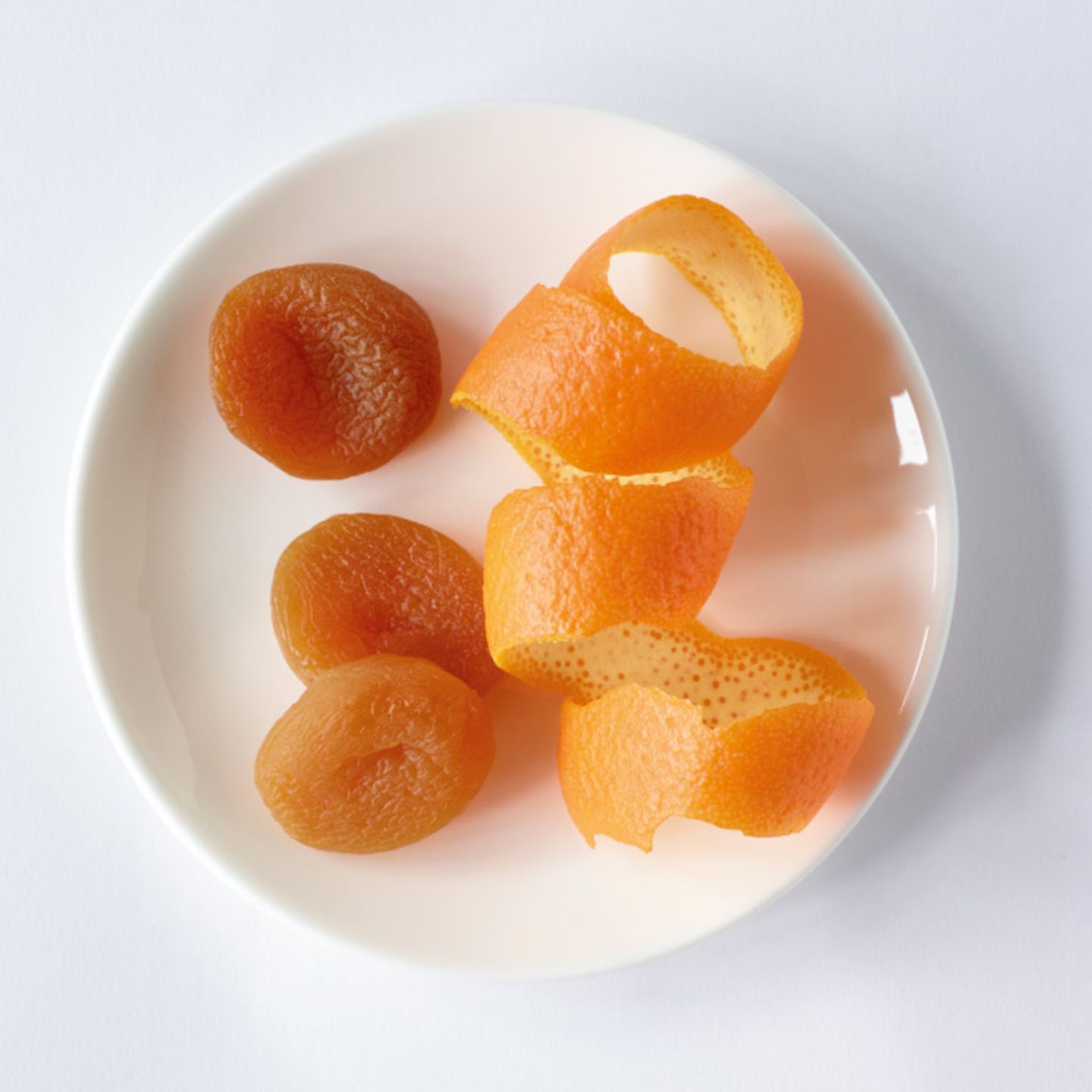 Orangen-Aprikosen- Rhabarberkompott
