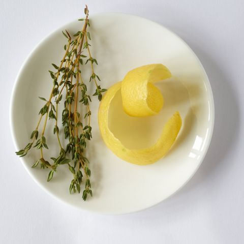 Zitronen-Thymian-Rhabarberkompott