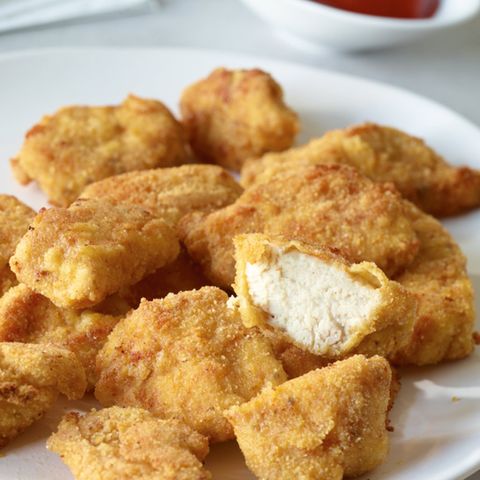 Gebackene Hähnchenstücke