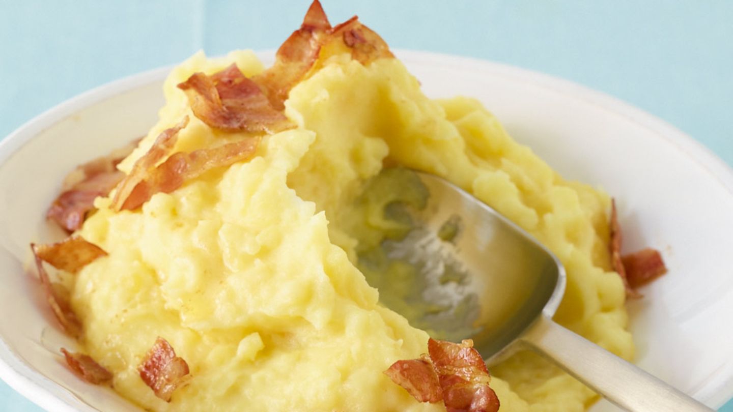 Kartoffelstampf mit Speck Rezept