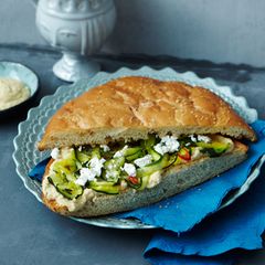 Gefülltes Fladenbrot