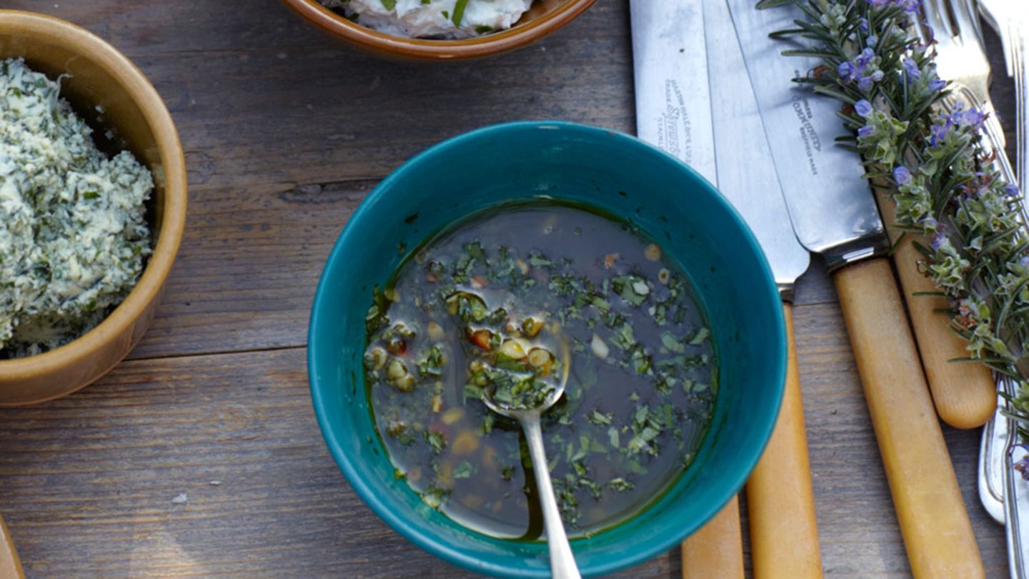 Pesto-Vinaigrette Rezept