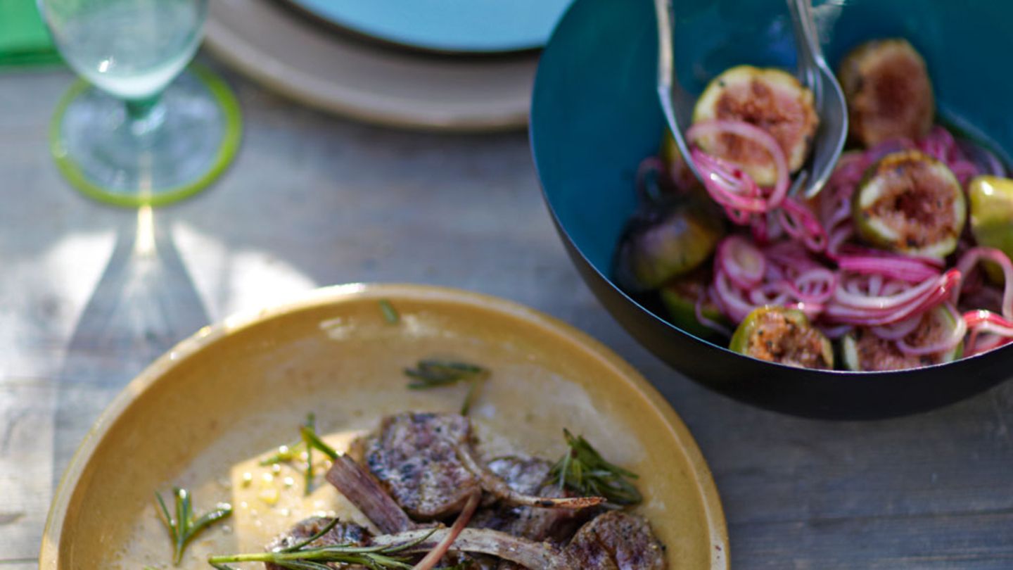 Lammstielkoteletts Rezept