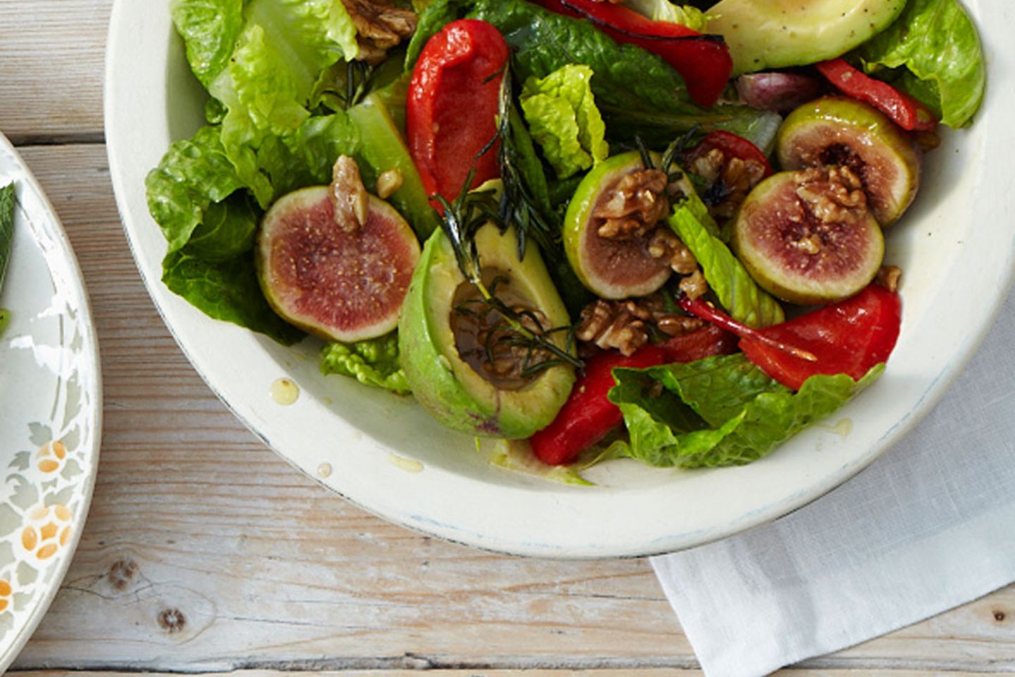 Avocado Salat Mit Feigen Rezept Essen Und Trinken 