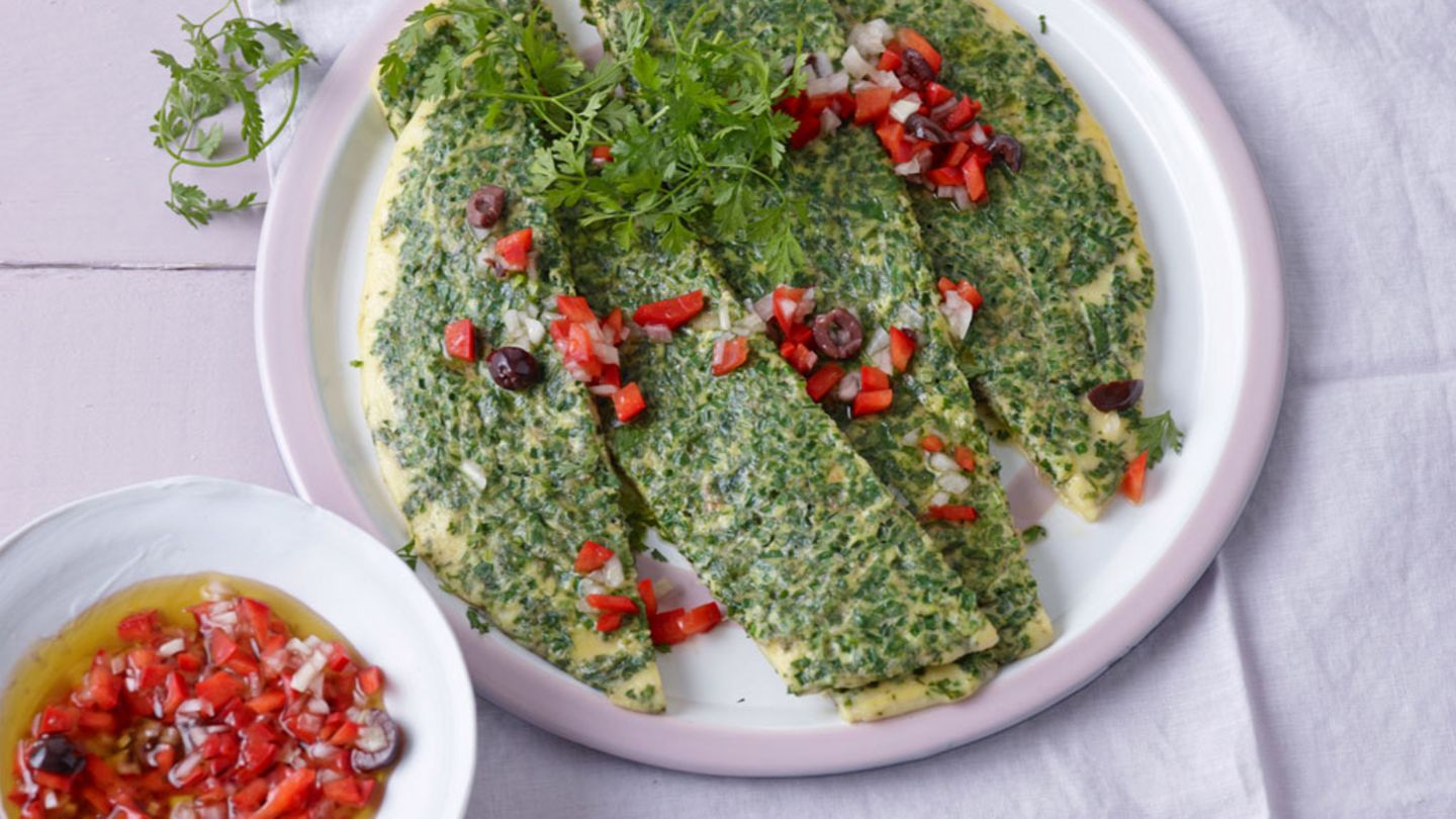 Kräuter-Frittata Rezept