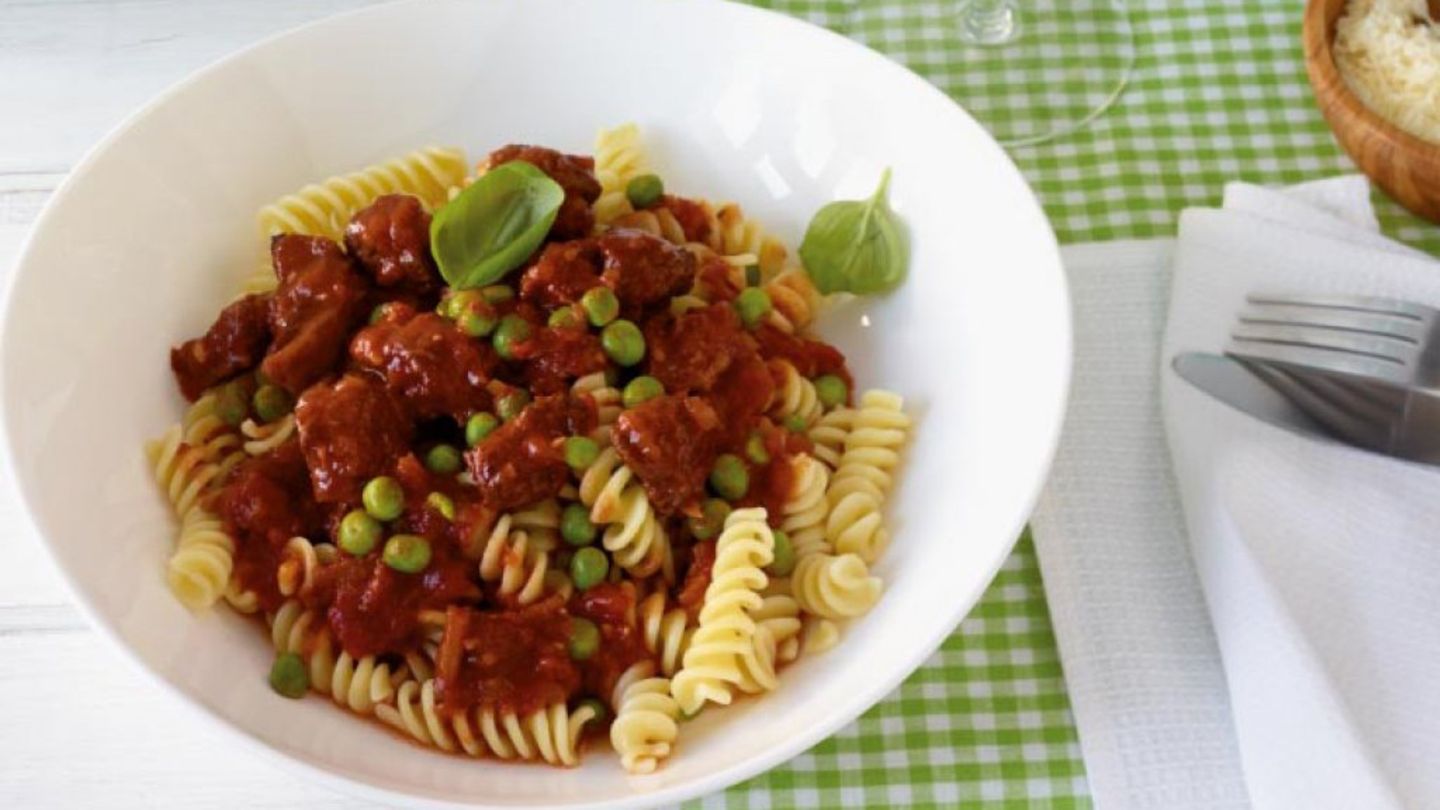 Pasta mit Rinder-Sugo Rezept