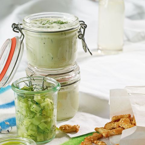 Gurken-Buttermilch-Suppe
