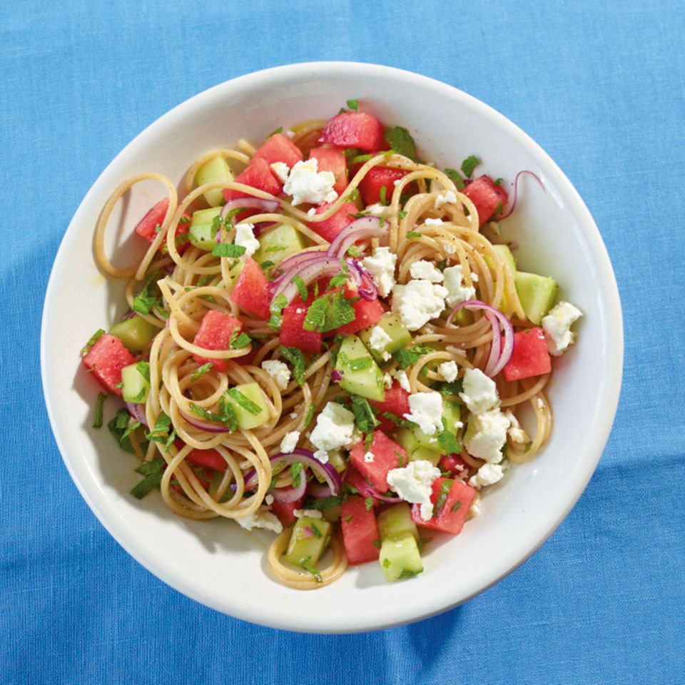 Frischer Spaghetti-Salat Rezept - [ESSEN UND TRINKEN]