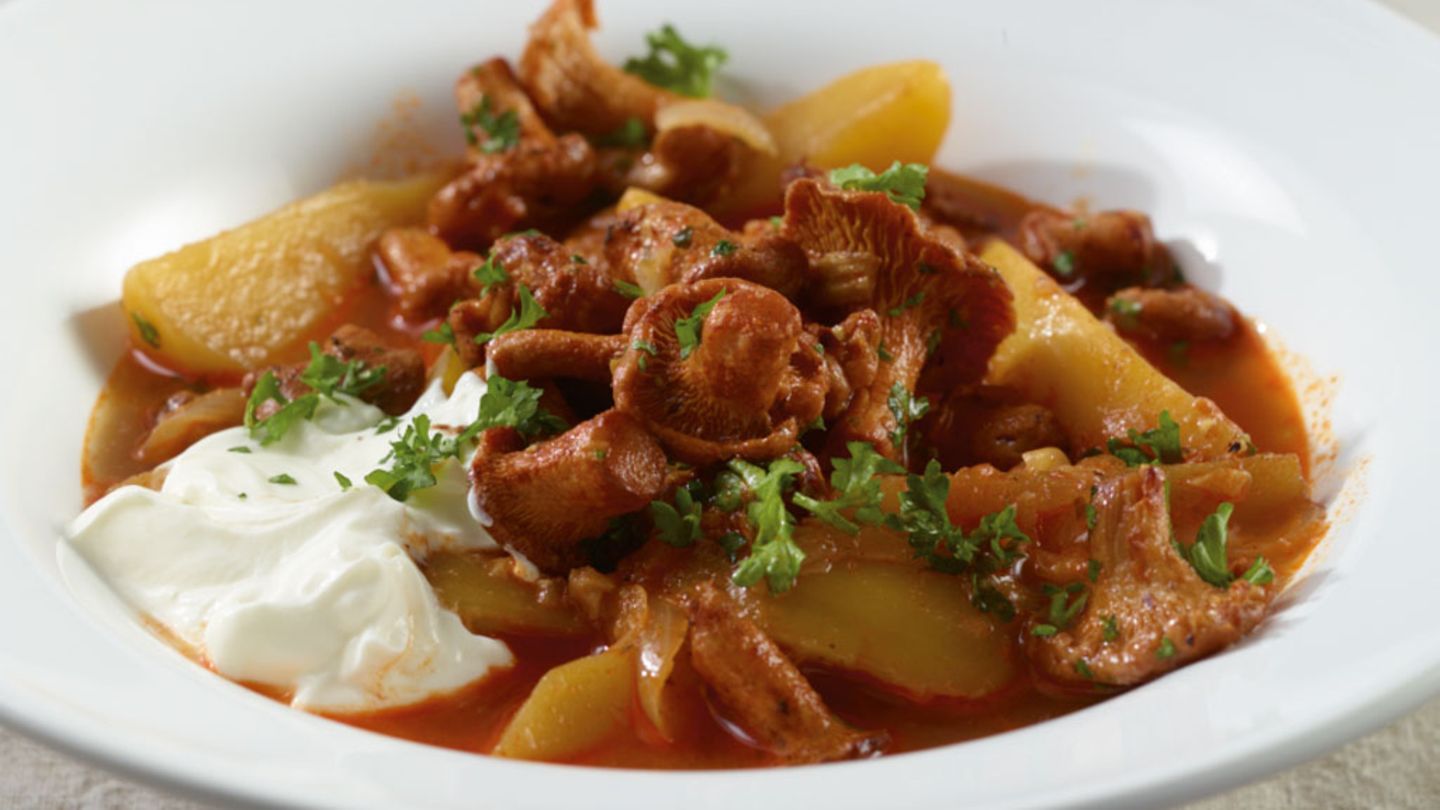 Kartoffel-Pfifferlings-Ragout Rezept - [ESSEN UND TRINKEN]