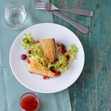 Möhren-Ziegenkäse-Kuchen