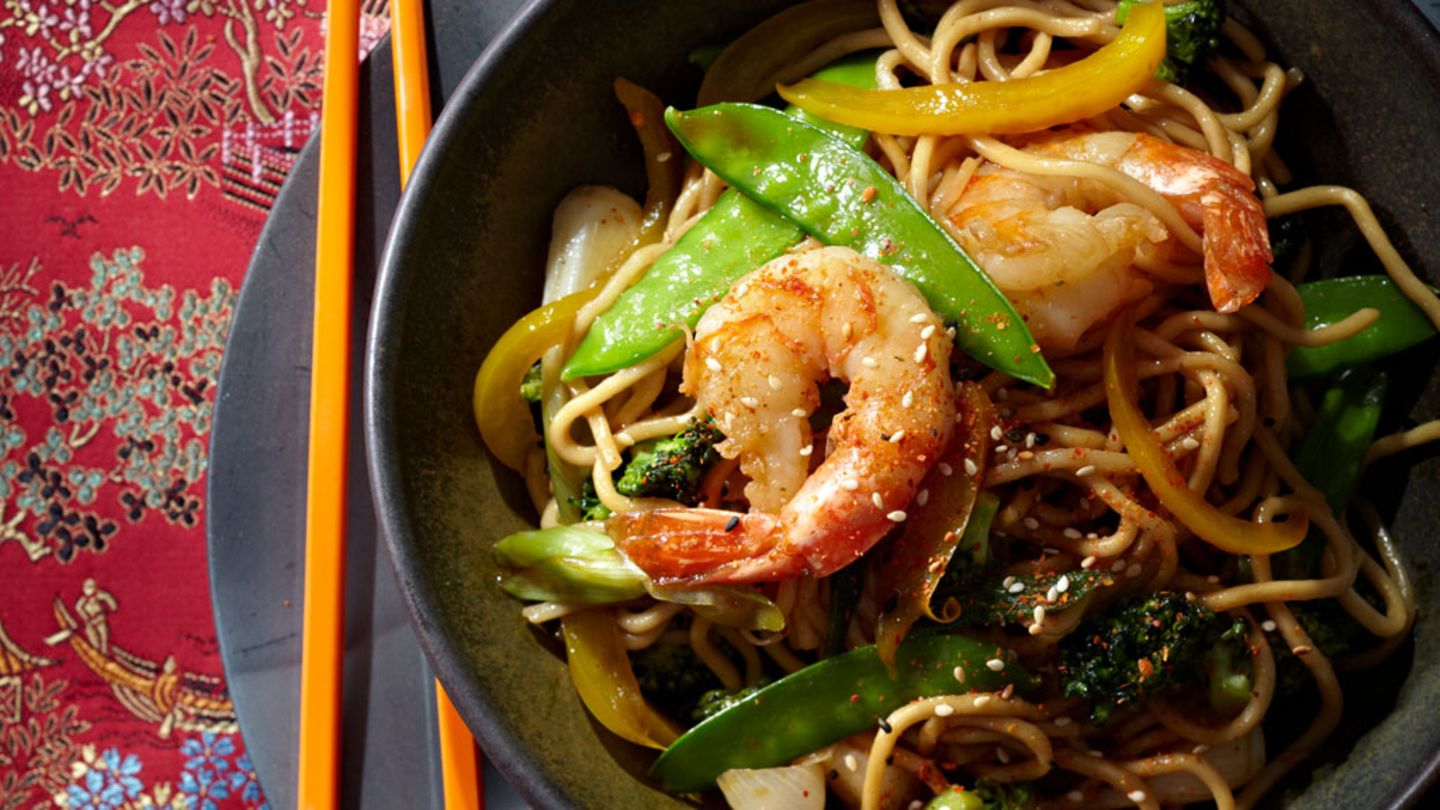 Teriyaki-Bratnudeln Rezept