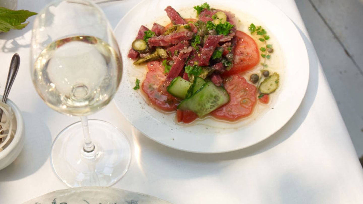 Ochsenbackensalat Rezept
