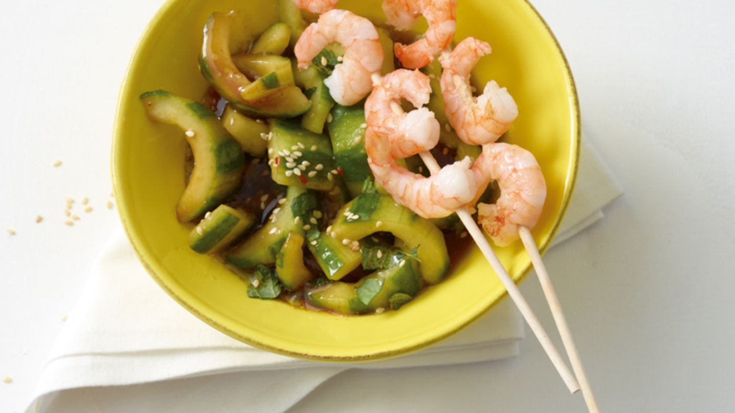 Asia-Gurkensalat Rezept