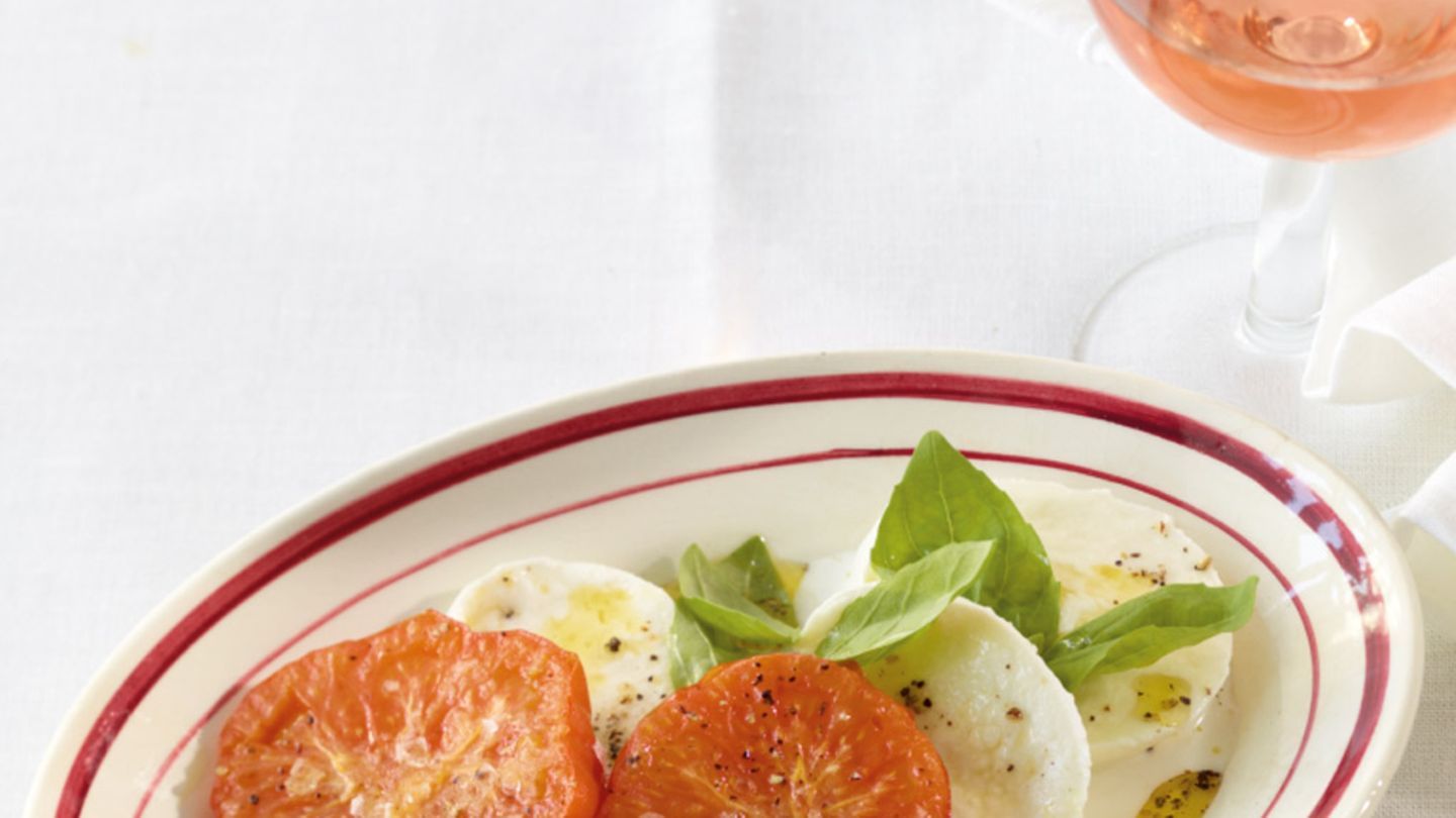 Ofentomaten mit Mozzarella Rezept