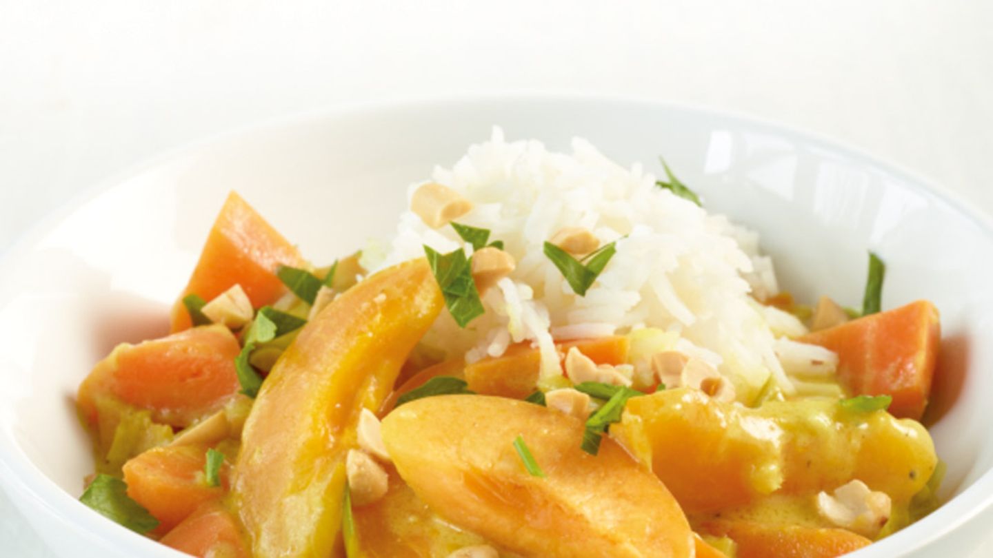 Aprikosencurry Rezept