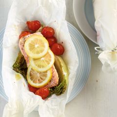 Lachs im Päckchen