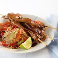 Teriyaki-Hähnchenspieße