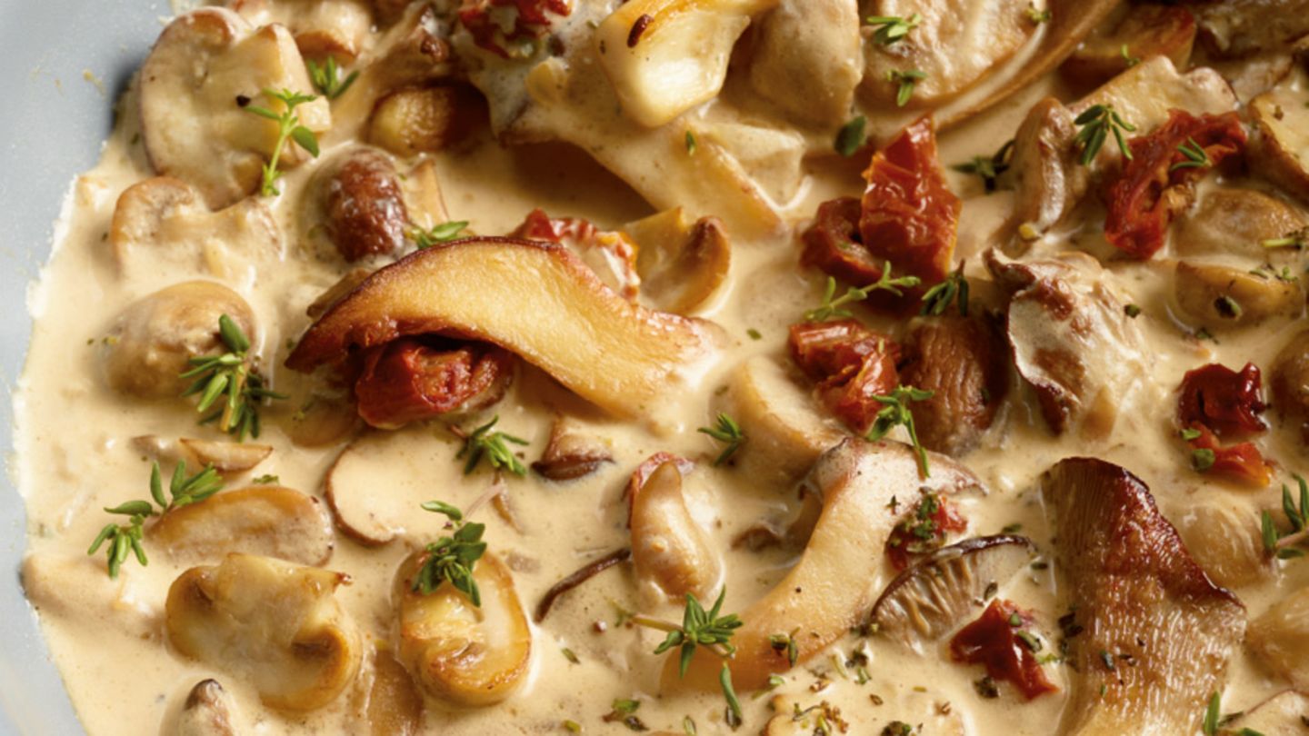 Pilzgeschnetzeltes Rezept