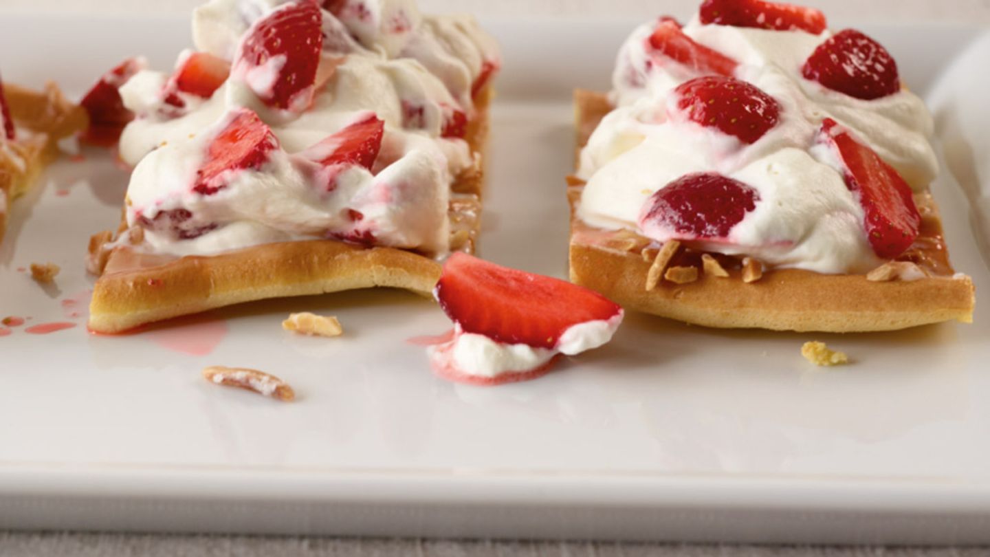 Mandelstreifen Rezept