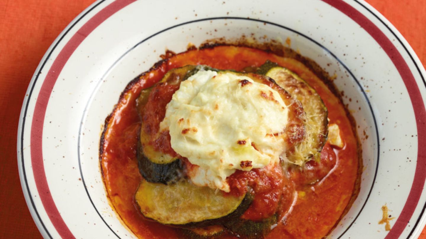 Überbackene Zucchini Rezept
