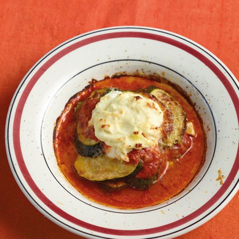 Überbackene Zucchini
