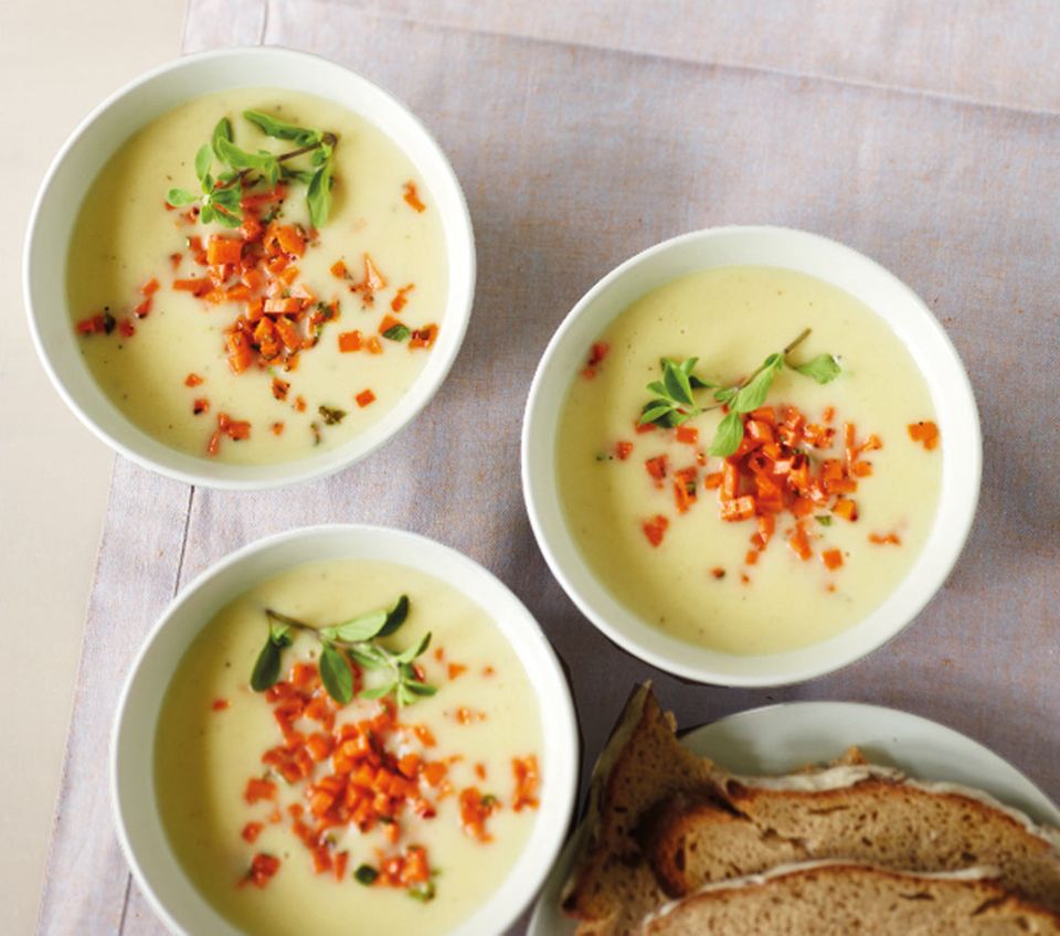Wie wir sie lieben - cremige Kartoffelsuppe Wie wir sie lieben - cremige Kartoffelsuppe