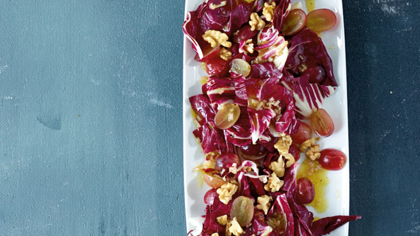 Radicchio-Trauben-Salat Rezept