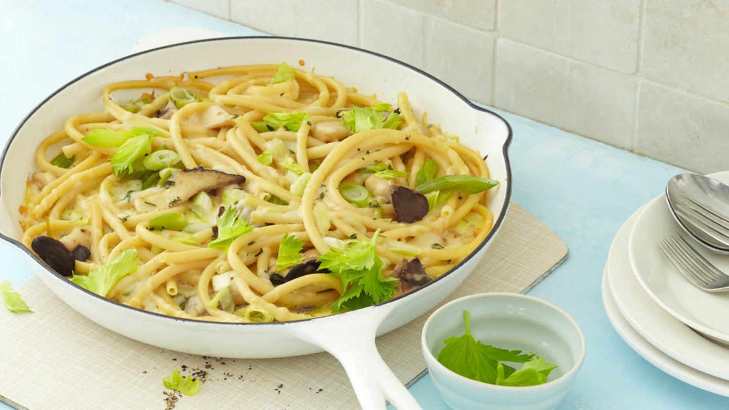 Pfannen-Nudelauflauf Rezept