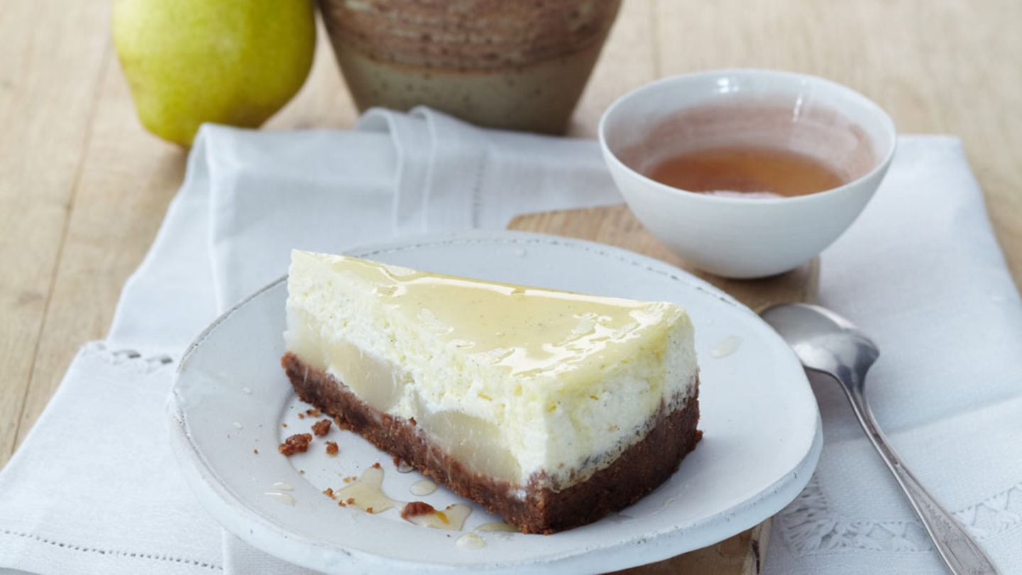 Birnen-Cheesecake Rezept
