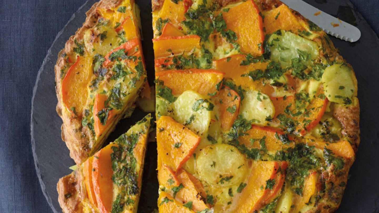 Kürbis-Kartoffel-Tortilla Rezept
