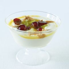 Trauben-Mascarpone-Creme