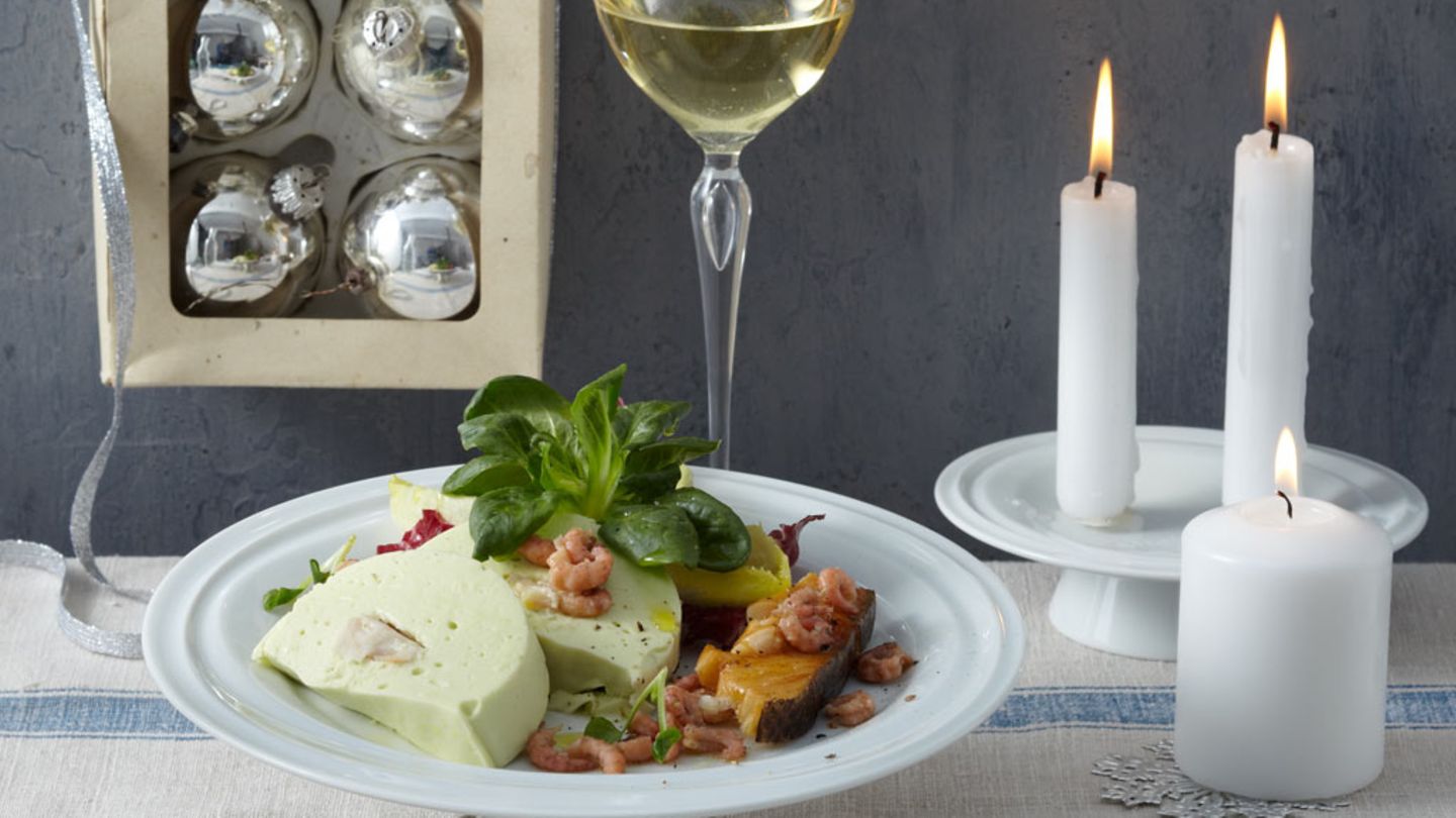 Räucherfisch-Mousse mit Krabbensalat Rezept