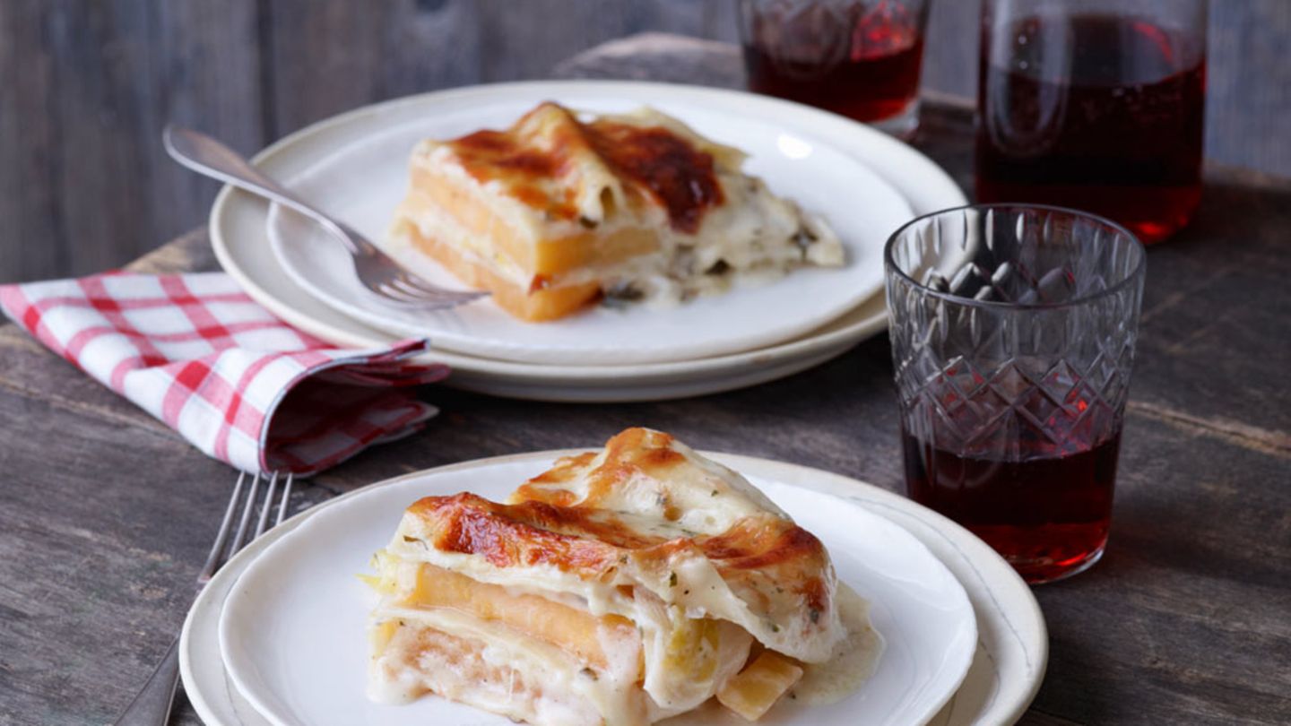 Steckrüben-Lasagne Rezept