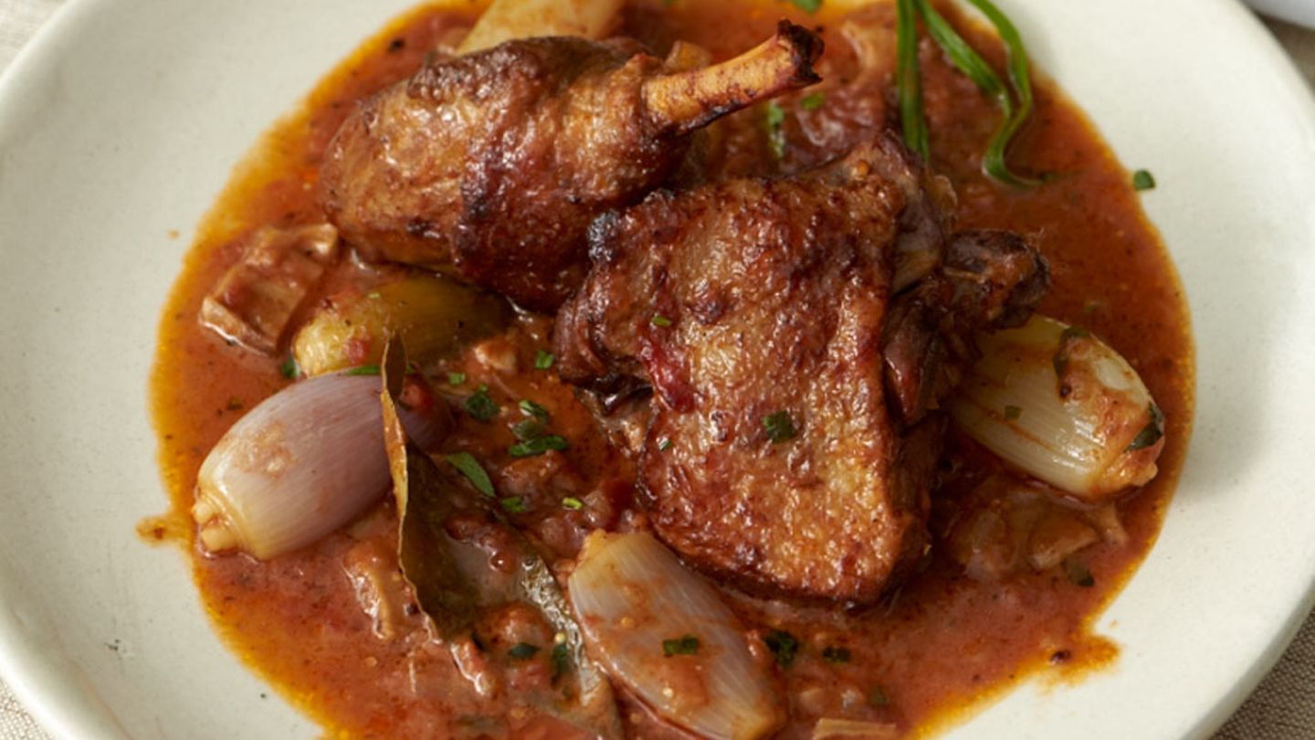 Entenkeulen in Steinpilzsahne Rezept