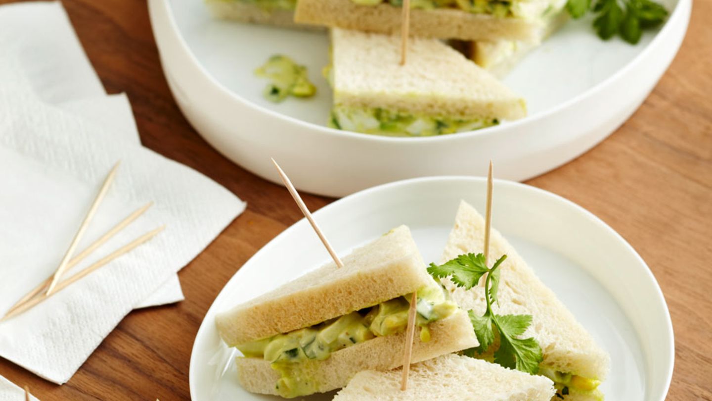 Eiersalat-Sandwiches mit Avocado Rezept - [ESSEN UND TRINKEN]